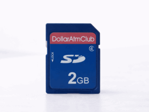 Dollar Atm Club 2GB SD Card Loaded with ATM Software for Hyosung Mainboard Win 7.0 board (Free Shipping)